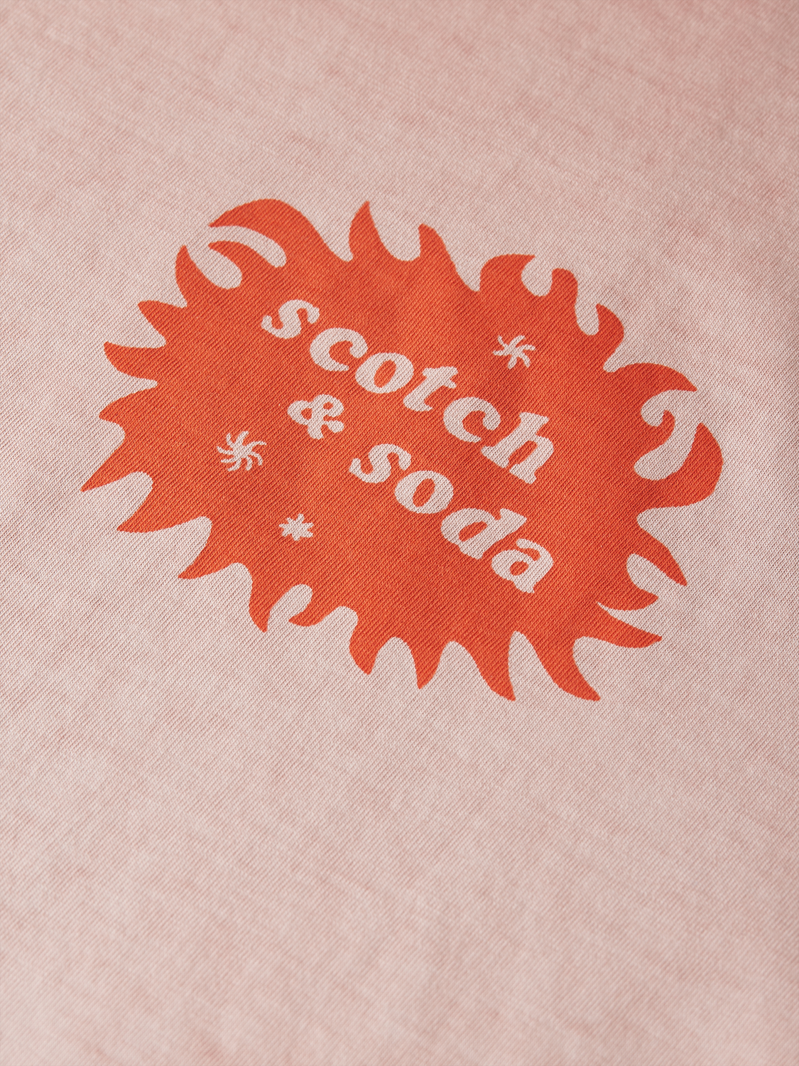 S&S Front and Back Artwork Loose-Fit Cold-Dyed Tee