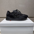 Dolce & Gabbana Black Logo Low-Top Sneakers