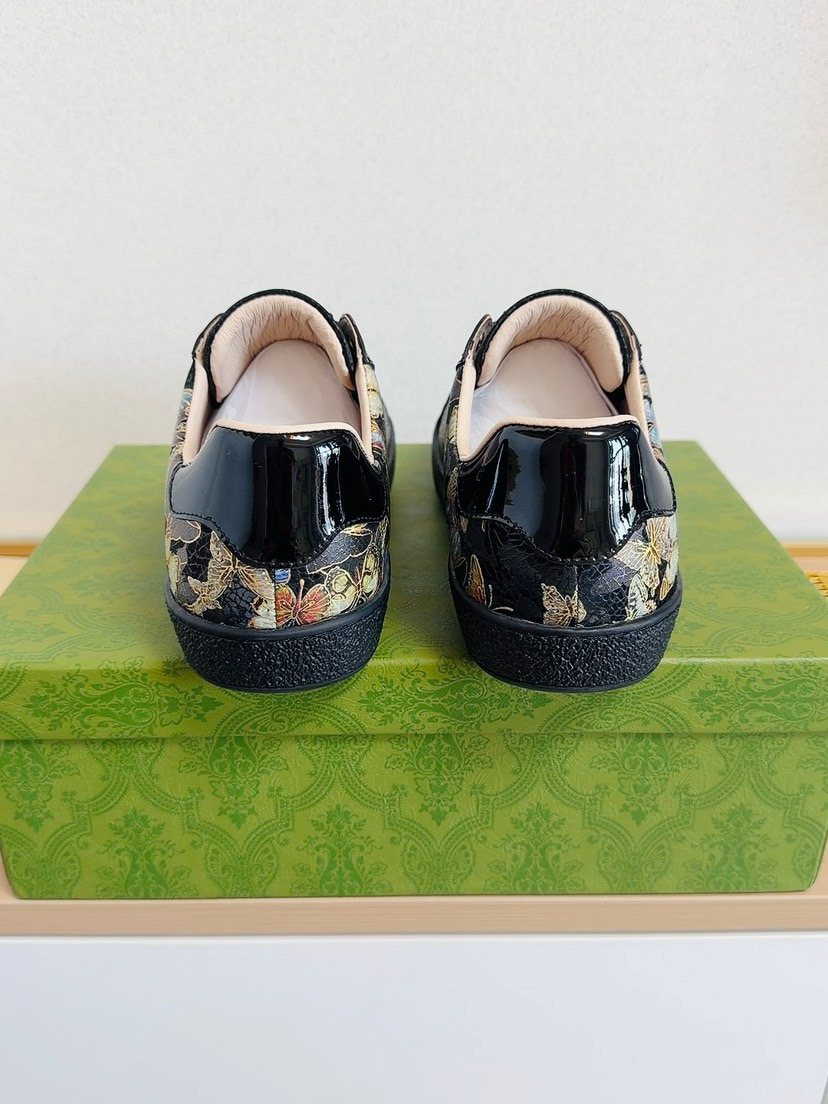 Gucci Floral Panel Sneakers