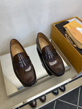 TOD'S Men's Dark Brown Tassel Loafers