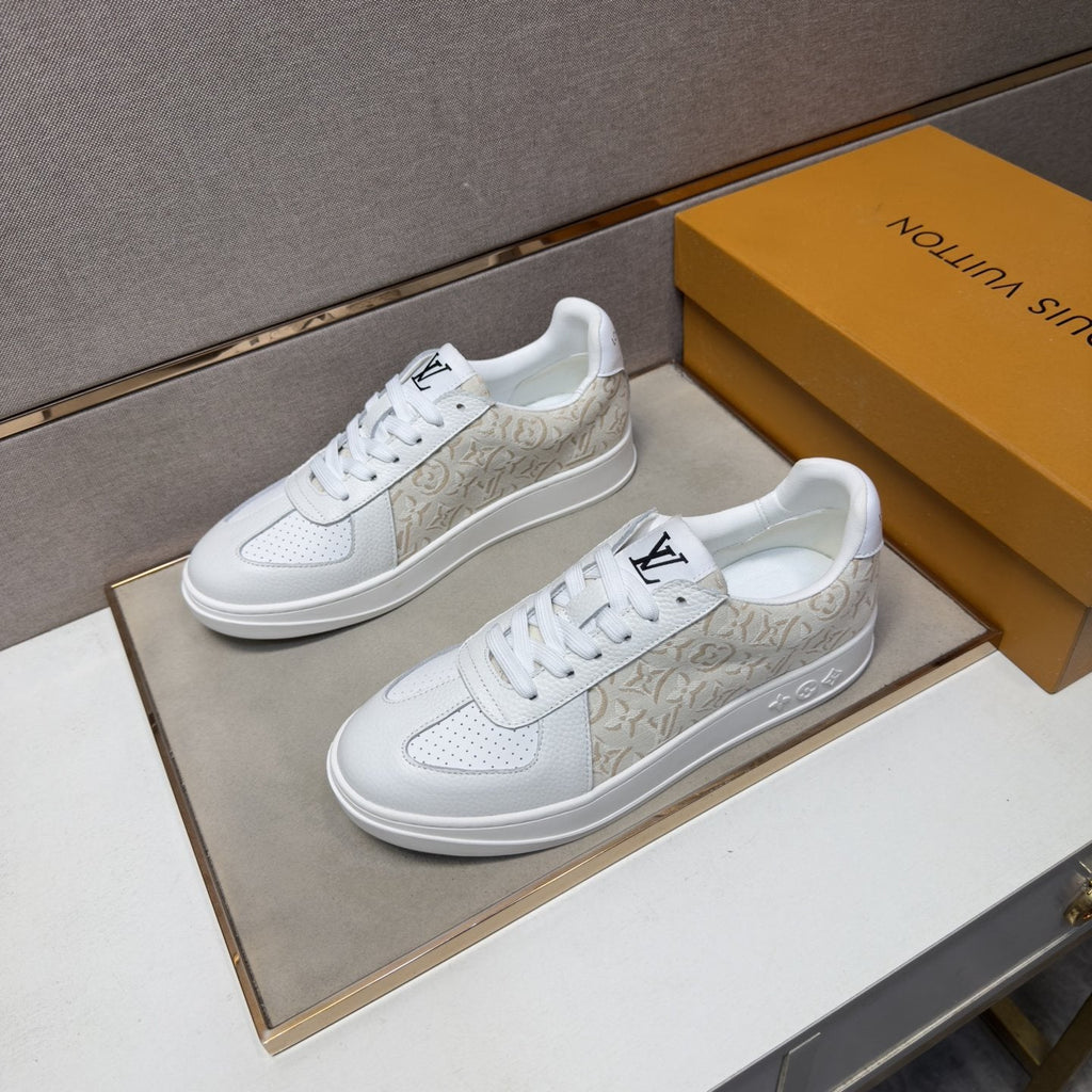 Louis Vuitton Patterned Panel Sneakers
