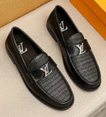 Louis Vuitton Textured Hardware Loafers