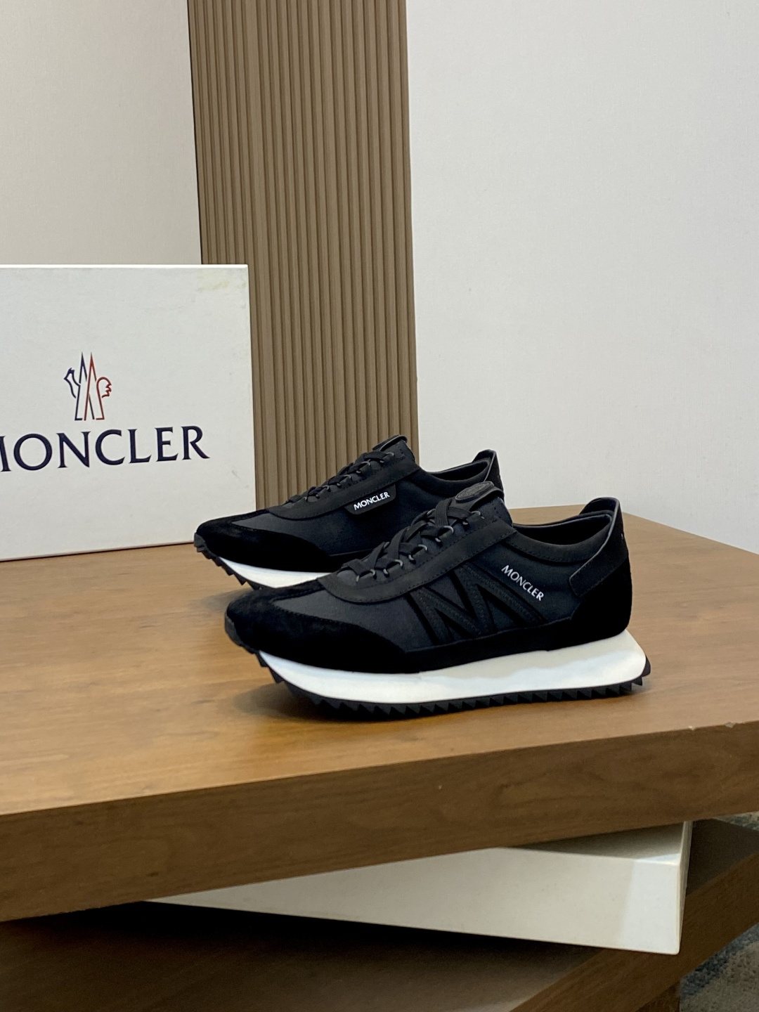 Moncler Men's Low-Top Mesh Sneakers