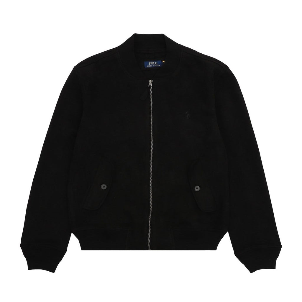 Ralph Lauren Embroidered Horse Zip-Front Jacket