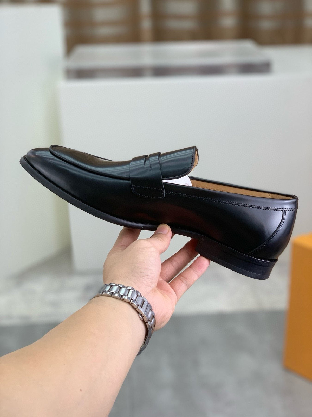 TOD'S Men's Black Penny Loafers