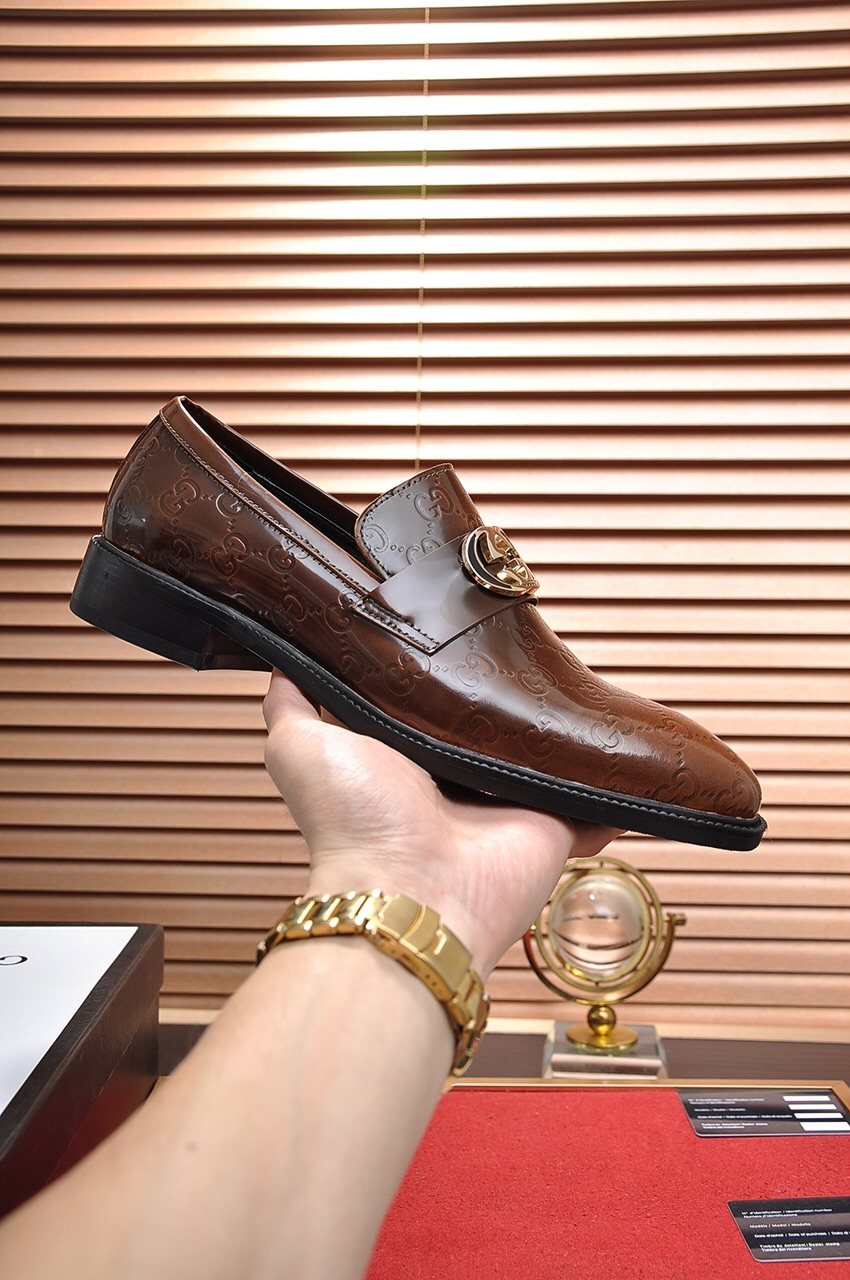 Gucci Men's Buckle Loafers