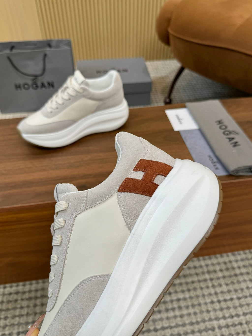 Hogan Women's H696 Platform Sneakers